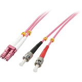Cablu Fibra Optica Lindy LWL-Duplex LC/ST OM4 10m  50/125æm Multimode