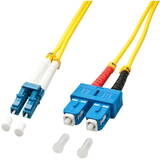 Cablu Fibra Optica Lindy LWL-Duplex LC/SC OM4 15m  50/125æm Multimode