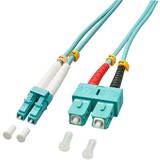 Cablu Fibra Optica Lindy LWL-Duplex LC/SC OM3 5m  50/125æm Multimode