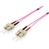 Cablu Fibra Optica EQUIP LWL Patchcable SC->SC 10.00m Multimode Duplex OM4   vi Polietilena