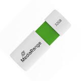 Memorie USB MediaRange 32GB USB 2.0 Slider green