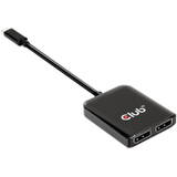 MST-Hub USB 3.2 Typ C > 2x DP       4K60Hz      St/Bu 