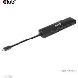 Docking Station CLUB 3D USB-6-in1-HUB USB-C > HDMI/2xUSB/2xUSB-C/RJ45 100W