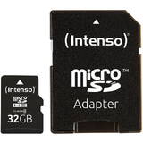 Card de Memorie MicroSD 32GB Intenso + Adaptor