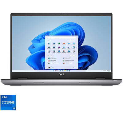 Laptop Dell 17.3'' Precision 7780 Workstation, FHD, Procesor Intel Core i7-13850HX (30M Cache, up to 5.30 GHz), 32GB DDR5 CAMM Module, 1TB SSD, RTX 3500 Ada 12GB, Win 11 Pro, Grey, 3Yr ProSupport