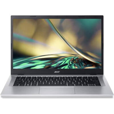 Laptop Acer 14'' Aspire 3 A314-23P, FHD, Procesor AMD Ryzen 3 7320U (4M Cache, up to 4.1 GHz), 8GB DDR5, 256GB SSD, Radeon 610M, No OS, Silver