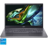 Laptop Acer 15.6'' Aspire 5 A515-58M, FHD IPS, Procesor Intel Core i5-1335U (12M Cache, up to 4.60 GHz), 8GB DDR5, 512GB SSD, Intel Iris Xe, No OS, Iron