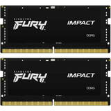 Memorie Laptop Kingston FURY Impact, 32GB, DDR5, 6000MHz, CL38, 1.35v, Dual Channel Kit