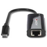 Switch KVM Lindy USB 3.2 Type C Gigabit Ethernet Converter