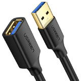 Adaptor UGREEN extensie a cablului USB 3.0 ( femeie ) - USB 3.0 ( barbat ) 1,5 m,  negru ( US129 30126 )