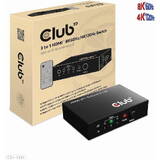 Adaptor CLUB 3D HDMI Switchbox 3 intrări -> 1 Ausgang  8K60Hz UHD