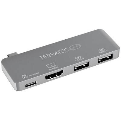 Adaptor Terratec Connect C4 USB-C -> USB-C PD/HDMI/USB3.0