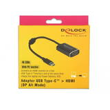 Adaptor DELOCK USB/C St -> HDMI Bu 4K 60Hz PD-Function