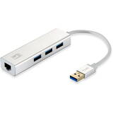 USB3.0-> RJ45 10/100/1000,3xUSB3.0 0.15m si