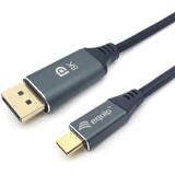 Adaptor EQUIP USB-C -> DisplayPort 8K60Hz 1.00m Negru