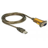 Adaptor DELOCK USB-A -> RS232 DB9 St/Bu 1.5m