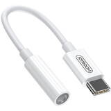 mini jack de 3,5 mm ( female ) - USB tip C ( barbat ) alb ( SH-C1 )