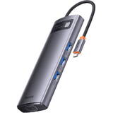 Hub USB Baseus WKWG050013, 8 in 1, Metal