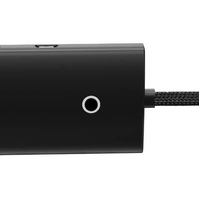 Hub USB Baseus 4 porturi ( USB-A pâna la 4xUSB-A 3.0 ) 2m negru ( WKQX030201 )