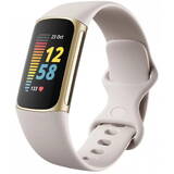 Fitbit Bratara fitness Charge 5, Gold  Stainless Steel