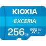 Card de Memorie Kioxia Micro SDXC Exceria 256GB UHS-I U1 Clasa 10 + Adaptor SD