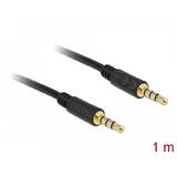 Cablu DELOCK 3,5mm -> 3,5mm St/St 1.00m Negru