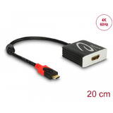 Adaptor DELOCK  tată USB Type-C™ > conector mamă HDMI (DP Alt Mode) 4K la 60 Hz