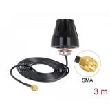 LTE Antenna SMA 2 dBi 3 m RG-174 omnidirectional black outdoor