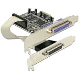 Placă PCI Express x1 la 2 x paralelă