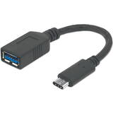 Cablu MANHATTAN USB-C  12cm USB 3.1 Gen1