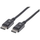 Cablu MANHATTAN DisplayPort 2.0m ecranat   Negru