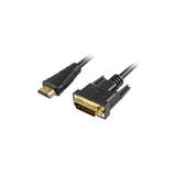 Cablu Sharkoon HDMI -> DVI-D (24+1)  2m Negru