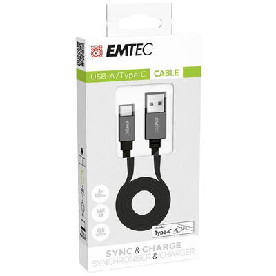 Adaptor Emtec Cable USB-A to Type-C T700