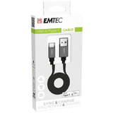 Adaptor Emtec Cable USB-A to Type-C T700
