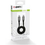 Adaptor Emtec Cable USB Type-C to Type-C T700TC2