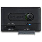 Adaptor ICY Dock 1x M.2 SATA or 2.5" SATA SSD to USB 3.2 Gen1