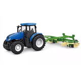 Masina AMEWI Tractor cu Grebla Rotativa LiIon 500mAh Albastru/6+