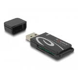 Card Reader DELOCK Mini USB 2.0 cu slot SD și Micro SD