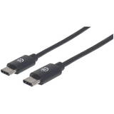 Cablu MANHATTAN USB C  USB2.0 C/C 1m