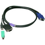 Switch KVM Level One Cable ACC-2103 USB+PS/2 5,00m