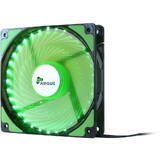Ventilator Inter-Tech 120*120*25 ARGUS L-12025 GR, Verde
