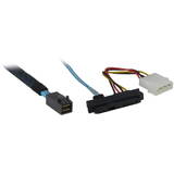 Cablu Inter-Tech SFF 8643 -> 4x 8482, SATA Power