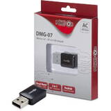 Adaptor Wireless Inter-Tech Wi-Fi 5 + BT4.2 USB DMG-07 Stick 650Mbps