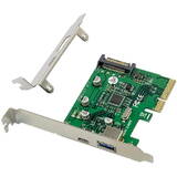 PCI Express Card 2-Port 1xUSBC 1XUSBA USB 3.2