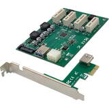 Adaptor CONCEPTRONIC PCI Express Card PCIe x1 to 4 PCIe x1 Expan.Kit