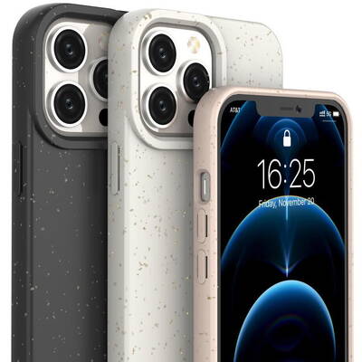 ForIT Husa din silicon pentru iPhone 14 Pro din seria Eco Case in mov