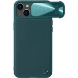 Husa CamShield Leather S Husa iPhone 14 Plus cu husa pentru camera verde