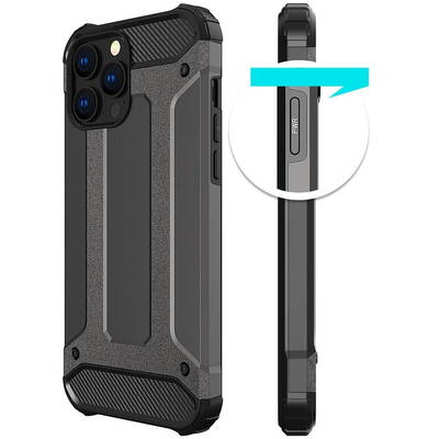 ForIT Carcasa Hybrid Armor pentru iPhone 14 Pro Max albastru