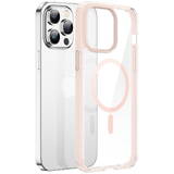 Dux DUCIS Husa magnetica pentru iPhone 14 Pro cu MagSafe cu cadru roz