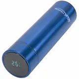 HEINNER Termos inox 450 ml, indicator LED pentru temperatura, Albastru